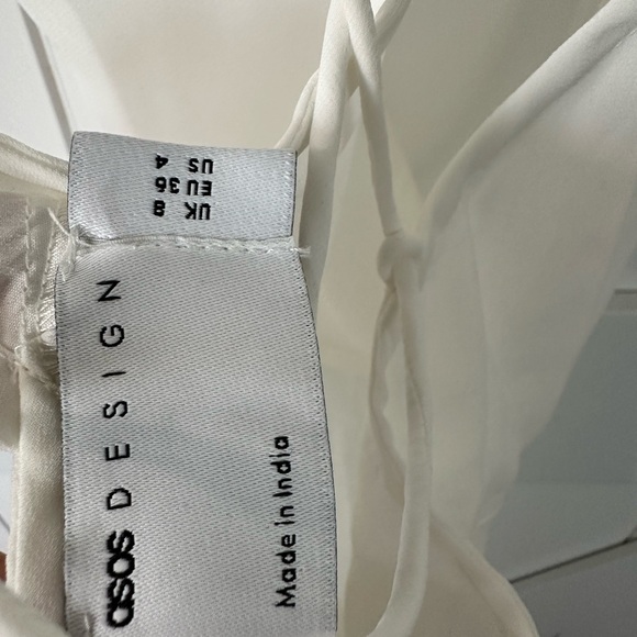 ASOS White corset back dress - Picture 4 of 4